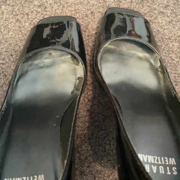 Stuart Weitzman black patent leather pump size 6.5 - Picture 11 of 11